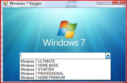 Windows 7 key generator crack