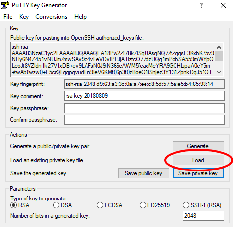 Putty key generator convert to ppk pdf